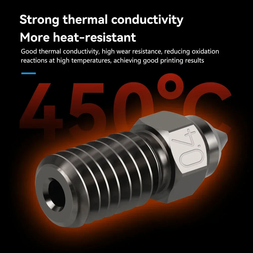 Creality-ノズル,高品質の3Dプリンター部品,v3,se,0.4mm