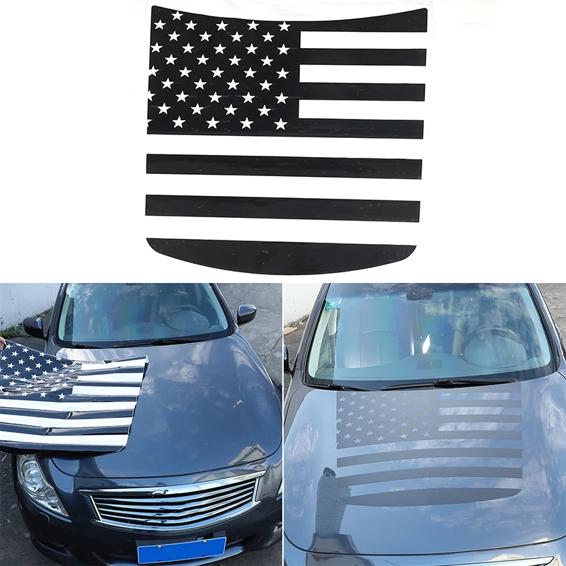 

For 2007-2013 Infiniti G25 G35 G37 PVC Car Front Hood Panel Trim Sticker Car Decoration Stickers Accessories
