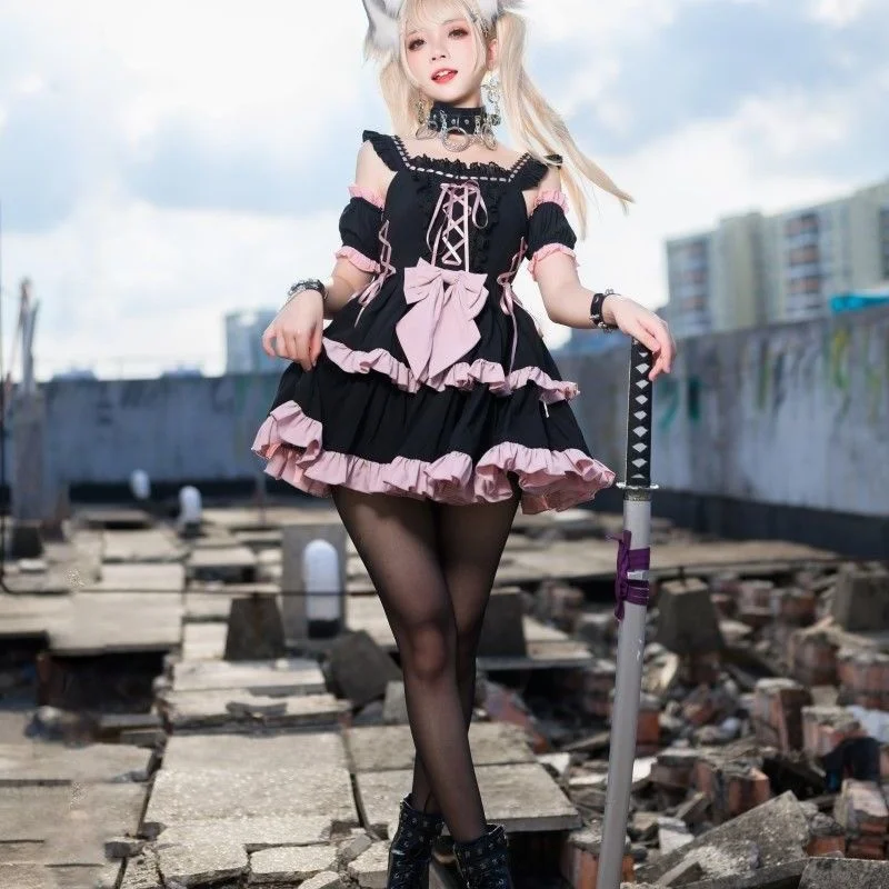 [Emotional Ballet] Authentic New Product Lolita Spicy Girls Dress Jsk Singing Suit Short Skirt Kol Saati Lolita