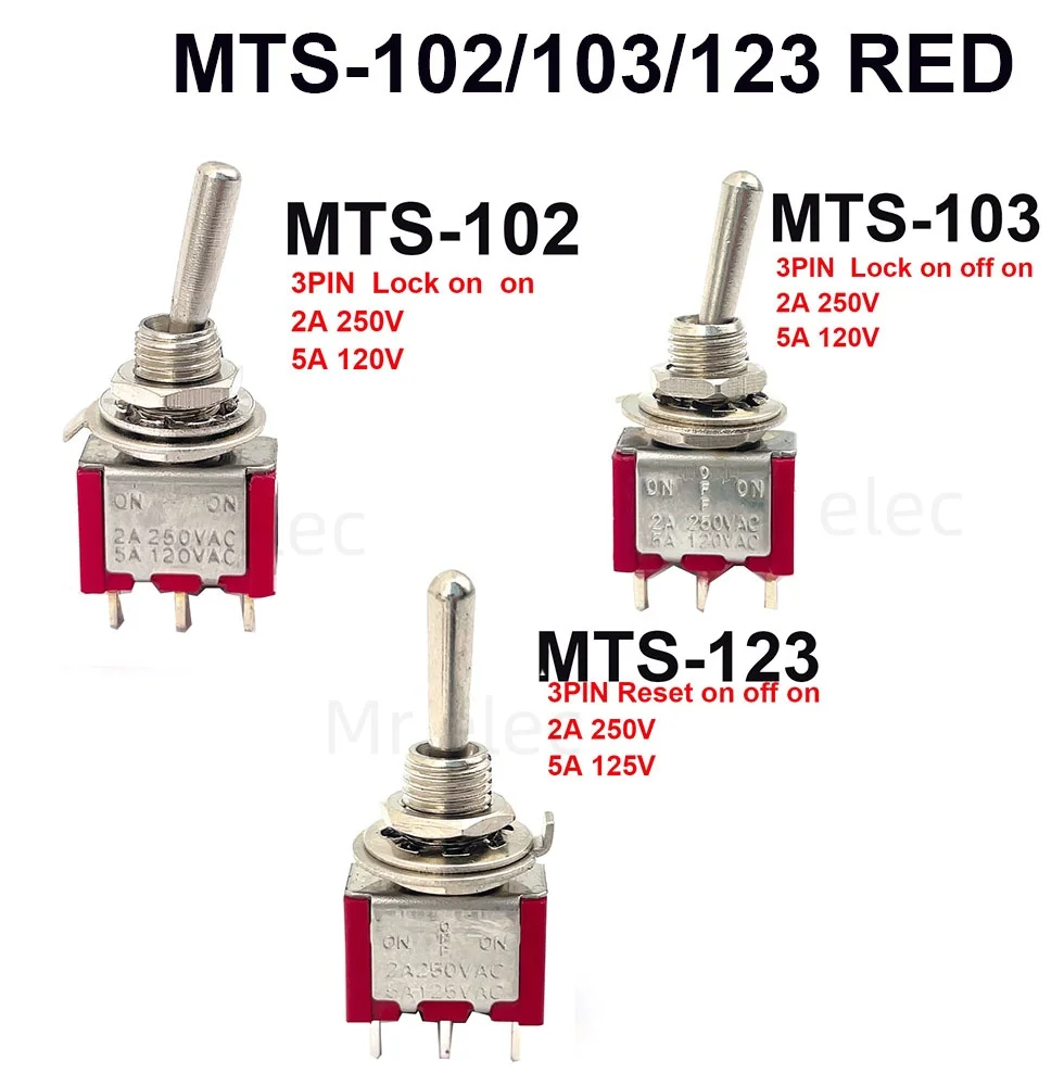 5PCS MTS-102 103 12…