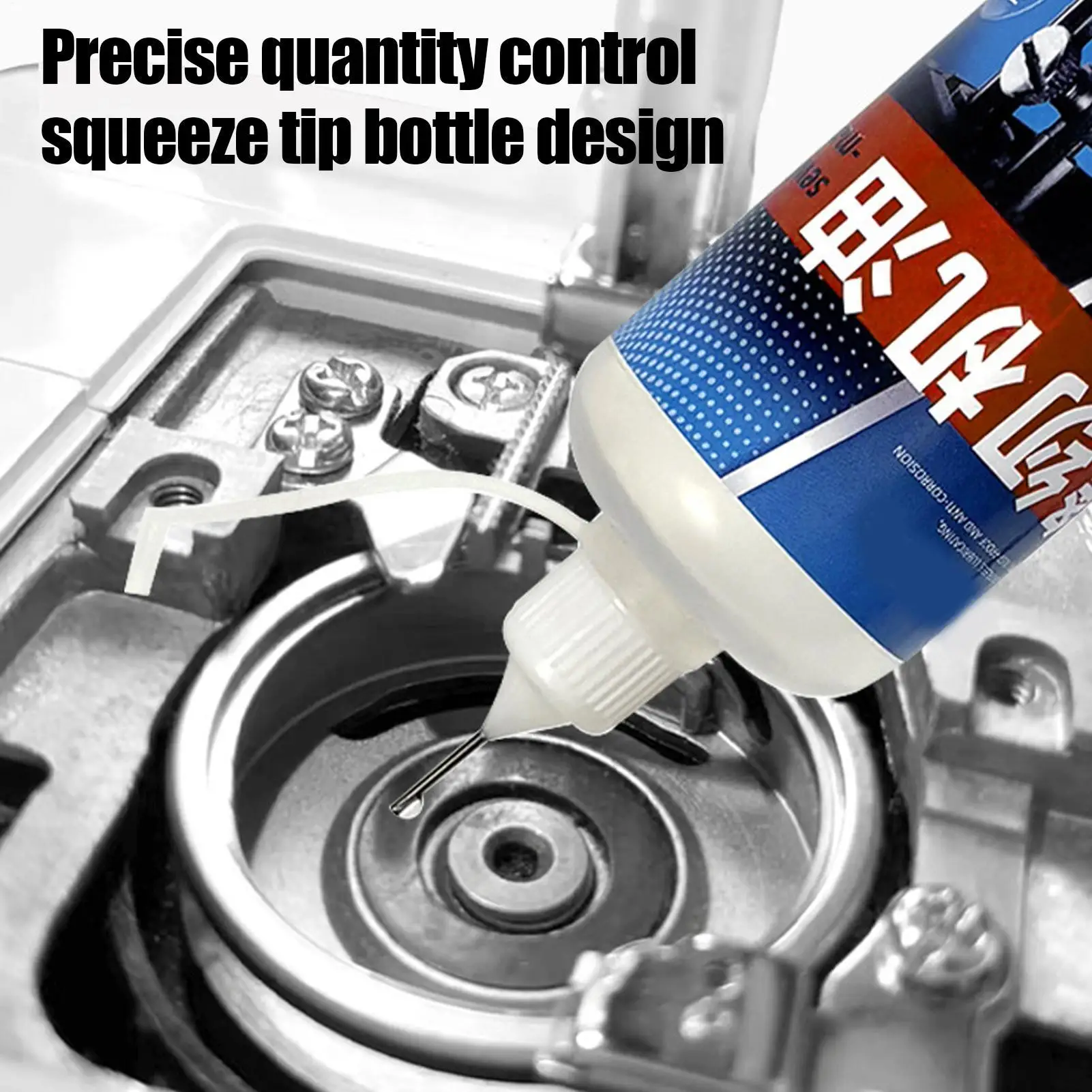 Óleo Lubrificante Comercial para Máquinas de Costura, Óleo Lubrificante de Alta Temperatura para Dobradiças de Portas, Aplicações em Fechaduras de Gar
