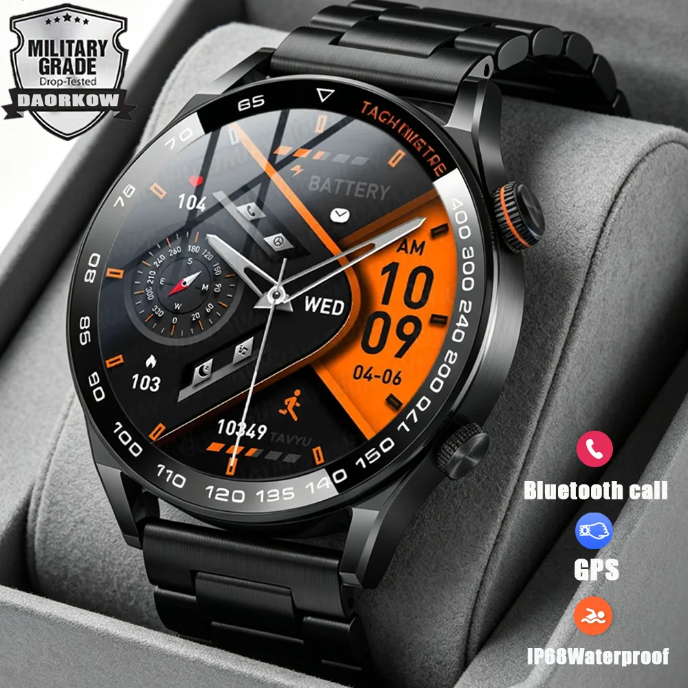 2026NEW Smart watch Outdoors Fitness Bluetooth call Tracker 