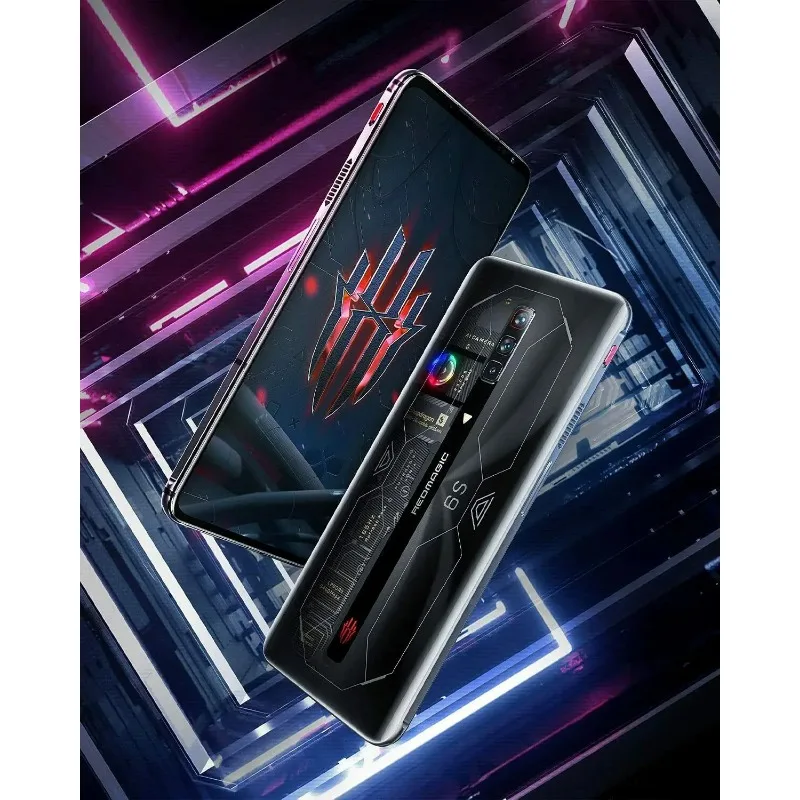 Original New Nu bia Red Magic 6S Pro 5G Gaming Phone Mobile Phone SN888 Plus 6.8\