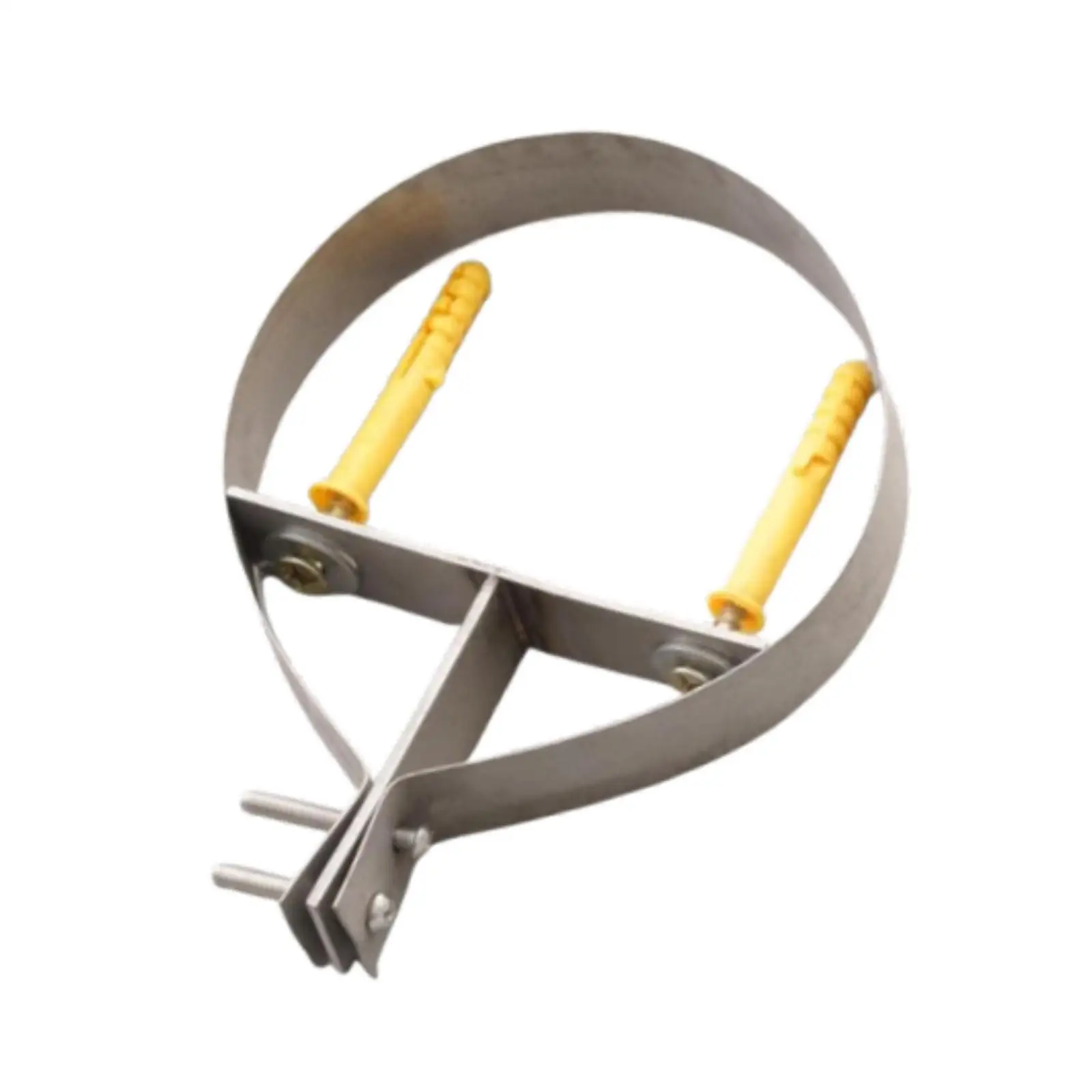 

Sturdy 6 Inch Chimney Pipe Holder Fixing Stove Pipe Hanger Split Ring Clamp for Chimney Flue Kit Heating Stove