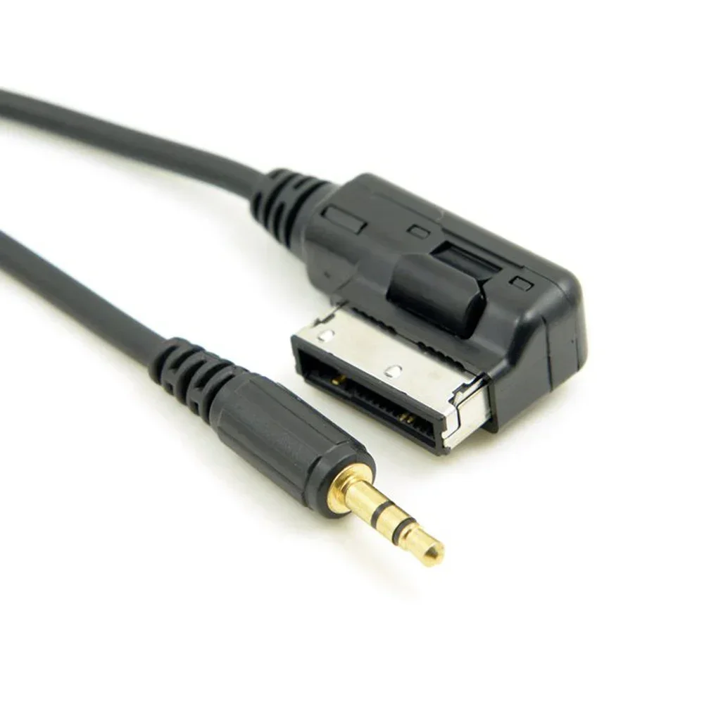 Media In AMI MDI to Stereo 3.5mm Audio Aux Adapter Cable for Car Mercedes Benz & Cell Phone
