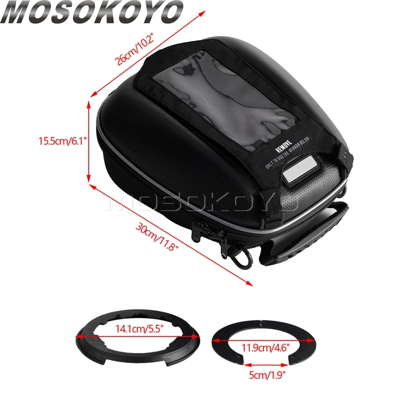 Motorrad tank tasche für honda cb600s cb600f cbr 600rr 600 1000rr 1100xx cbf 600n s vtr1000f tanklock gepäck koffer