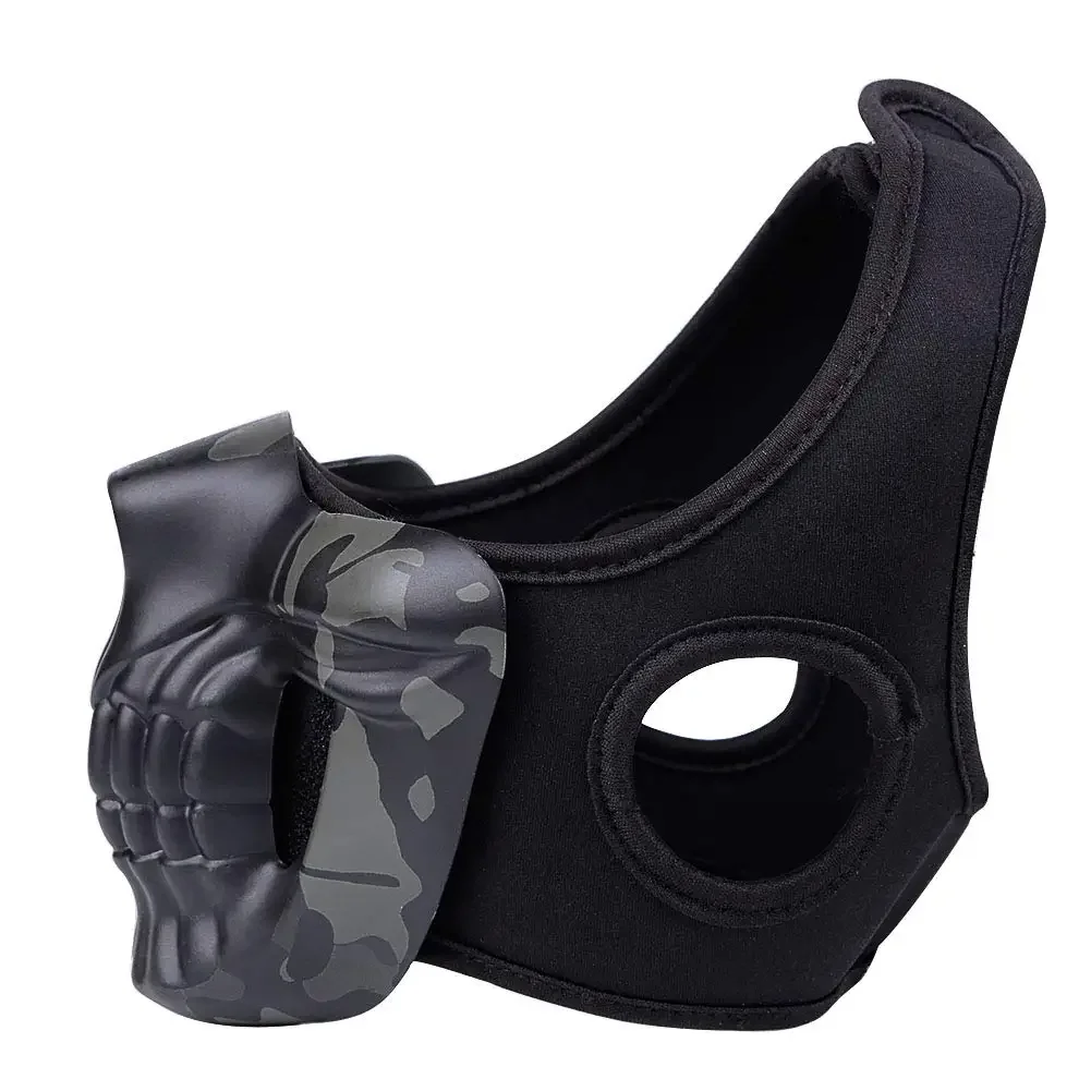 Hot Sales Skull Tactical Demon Half Face Mask for Paintball Cosplay Halloween Costume Party CS Game Hockey Cycling