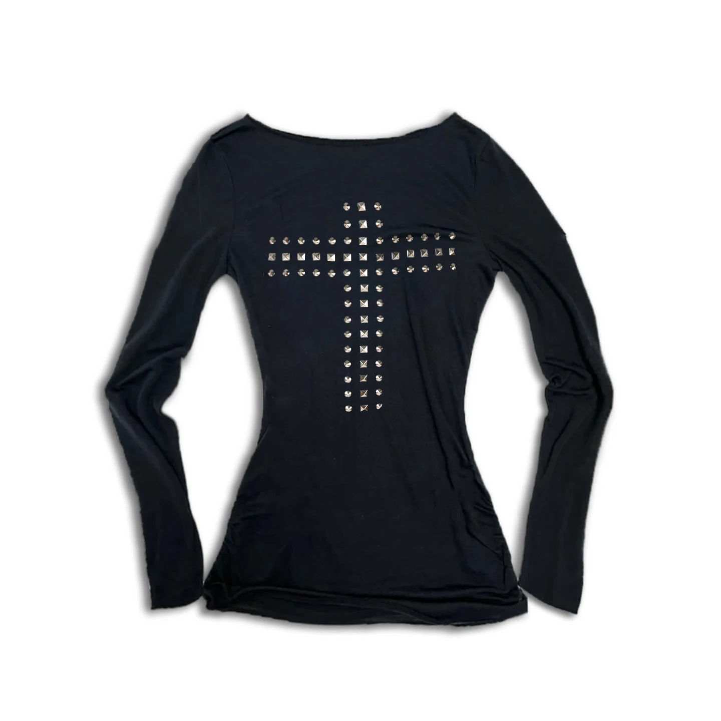 Summer Harajuku Y2k Cross Rhinestone Crop Top American Style Hot Girl Sexy Top Slim Fit Chic Crop Top Goth Hip Hop High Street