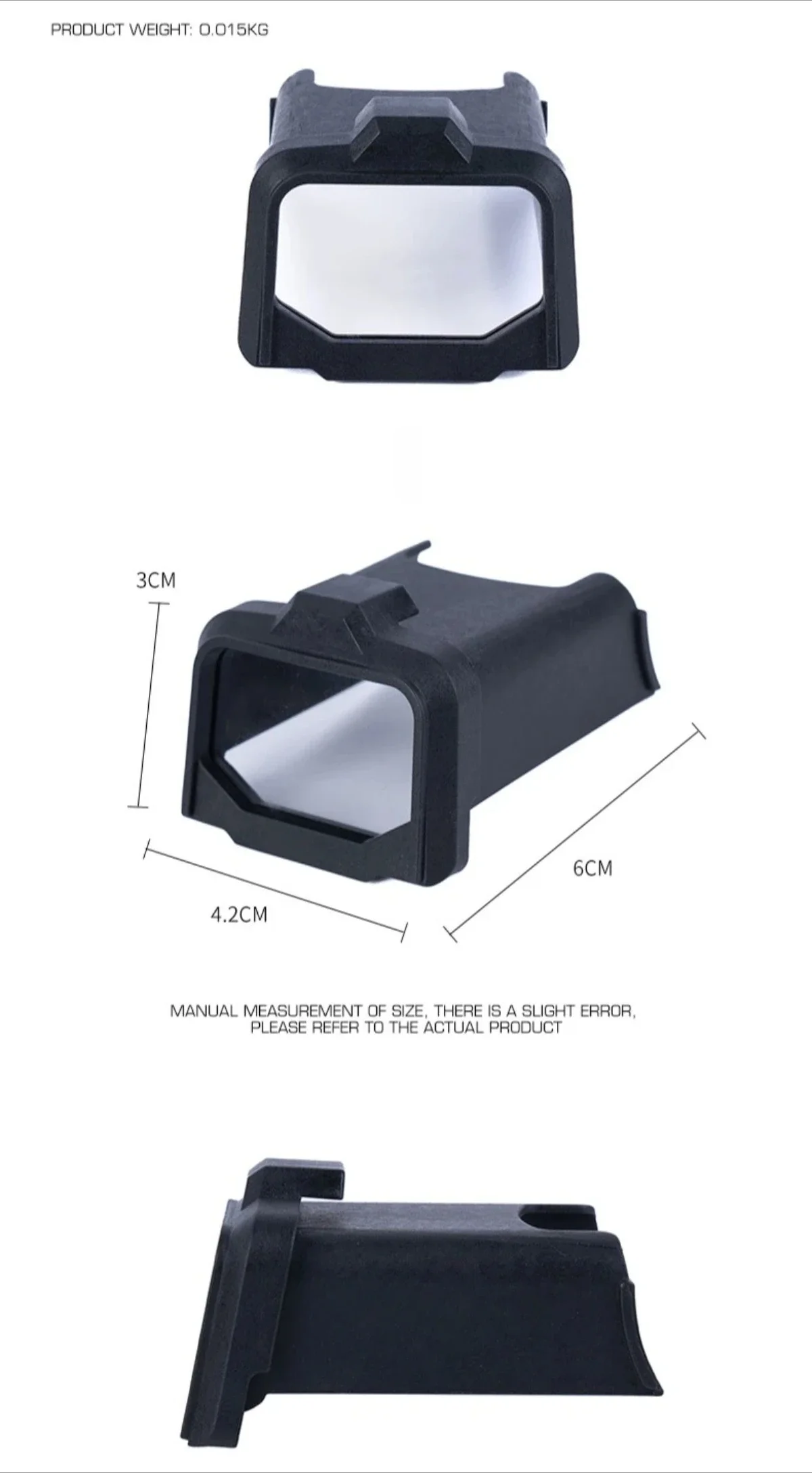 Taktische 558 Optische Zielfernrohr-Schutzabdeckung mit Linse/Gitter für die Jagd EOTECH 558 2.0 3.0 Rotpunktvisier Reflexvisier-Schutz – Detail 5