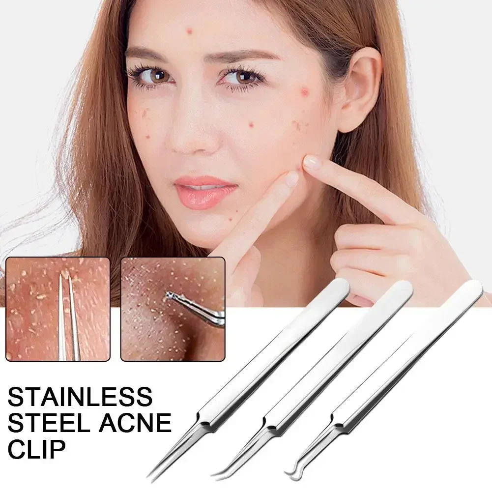 Ultra-fine CELL สิว Blackhead คลิปแหนบ Beauty Salon Scraping & ปิด Artifact เข็มสิวเครื่องมือความงาม-สุขภาพ