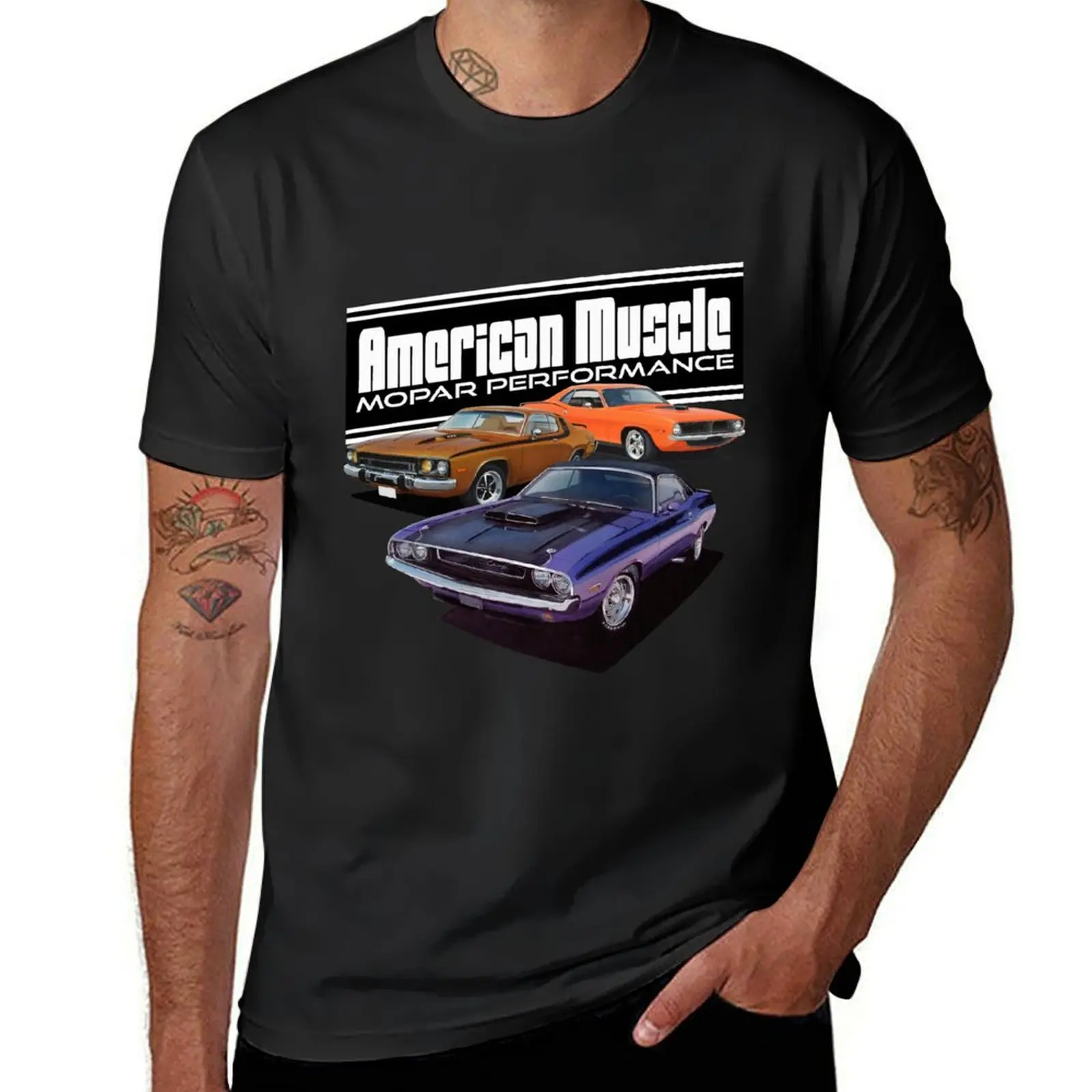 Classic Performance Cars T-Shirt aesthetic clothes boys animal print tees tshirts for men