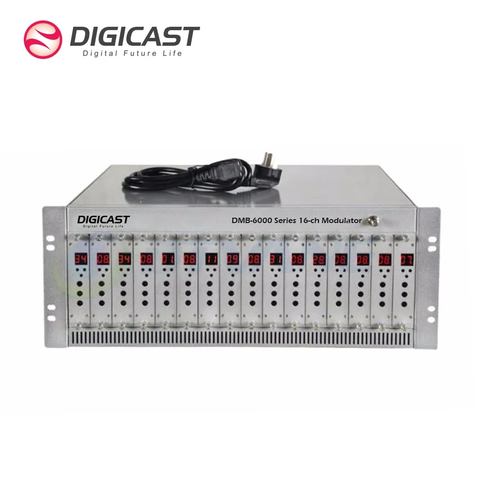 24 in 1 CATV analoge TV-modulator 16 in 1 behendige vaste RF-modulator CATV analoge PAL NTSC analoge modulator 24ch