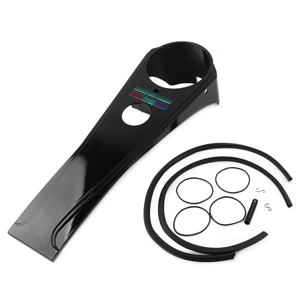 

Глянцевая черная мотоциклетная панель в стиле длинного гонщика для Harley Softail Custom FXSTC FXDG FXDWG FX