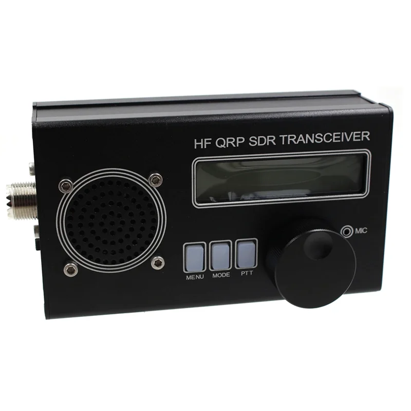 JABS-8-Band SSB/CW QRP Transceiver Standalone Sdr/Ssb Transceiver With SDR + Mic + Battery + Charger With 1602 Screen EU Plug