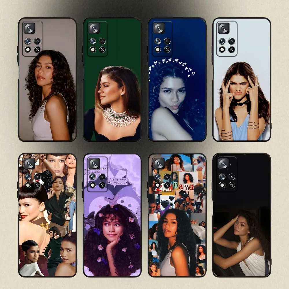 

Z-Zendaya Phone Case For Samsung Galaxy A20,A21s,A22,A31,A32,A52,A53,A72,73,A80,A91 Soft Black Cover