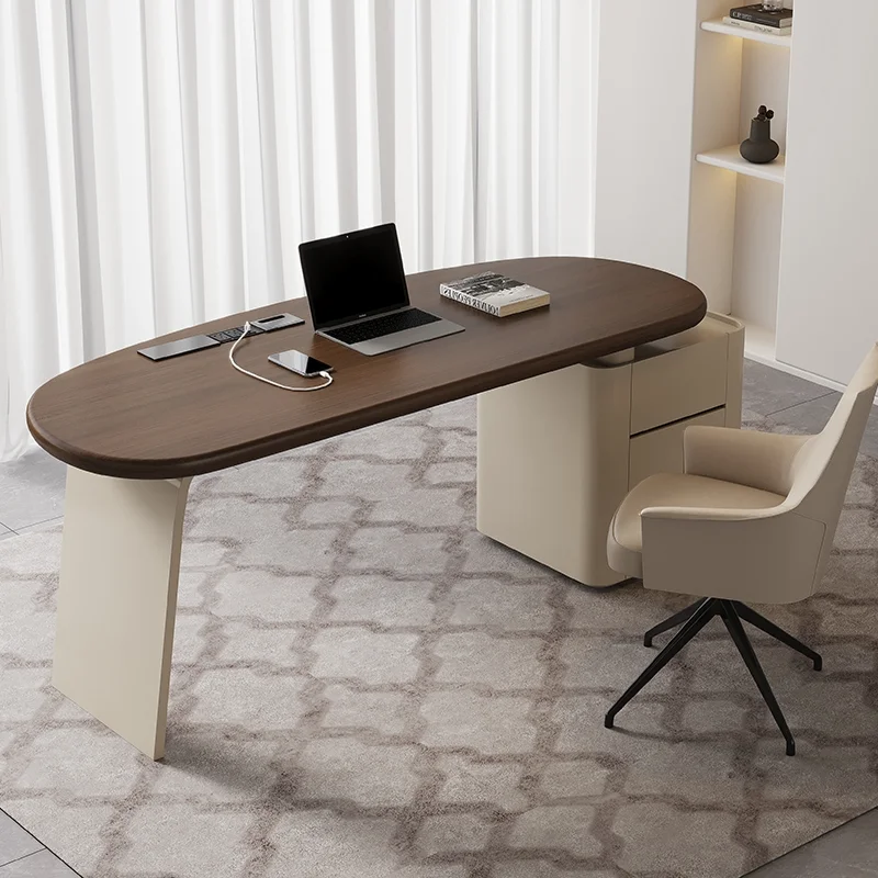 

Wooden Office Computer Desks Storage Modern Writing Study Table Computer Desk Reading Drawers Chair Mesa De Escritorio Furniture