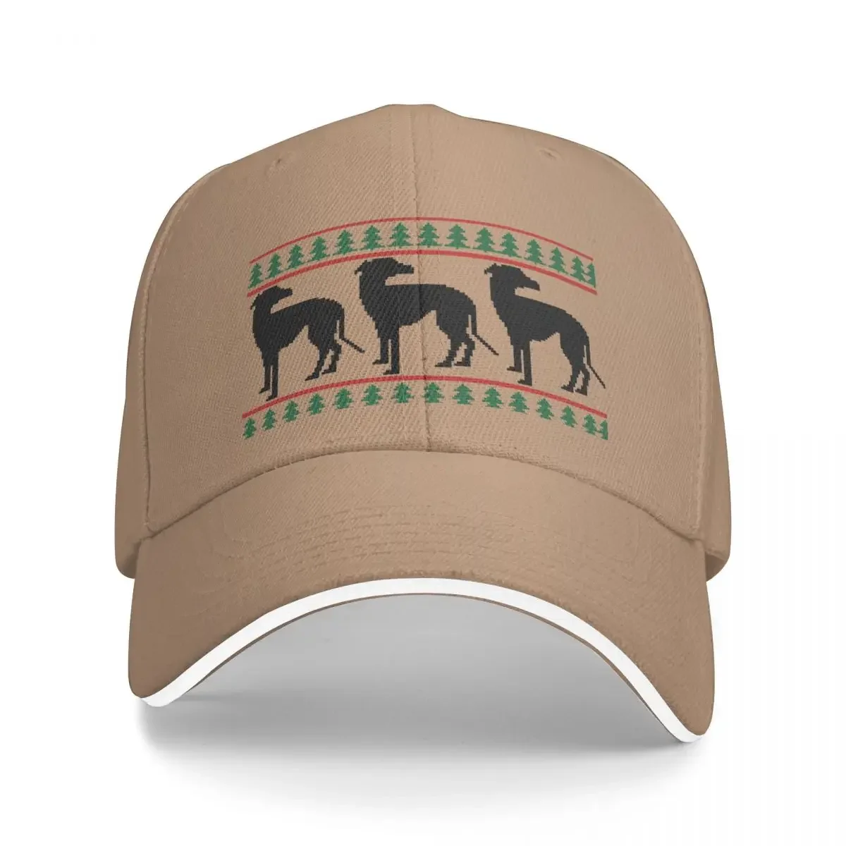 Greyhound Ugly Christmas SweaterBucket Hat Baseball Cap Beach bag hats golf hat golf hat men Women's