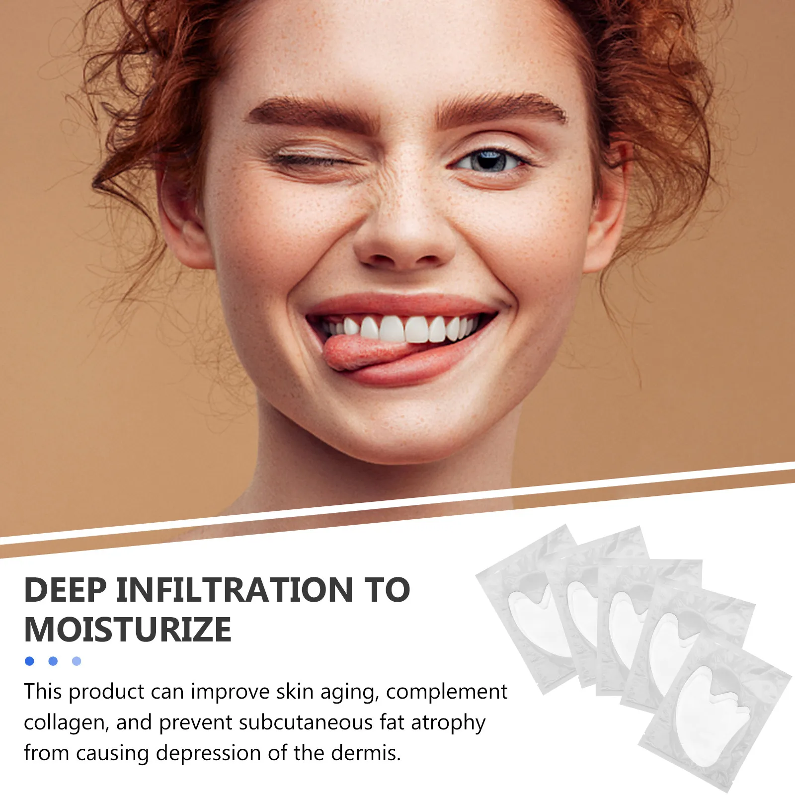 10Pairs Nasolabial Folds Patch Anti-Aging Wrinkle Face Mask Lifting Firming Moisturizing Skin Care for Men Women