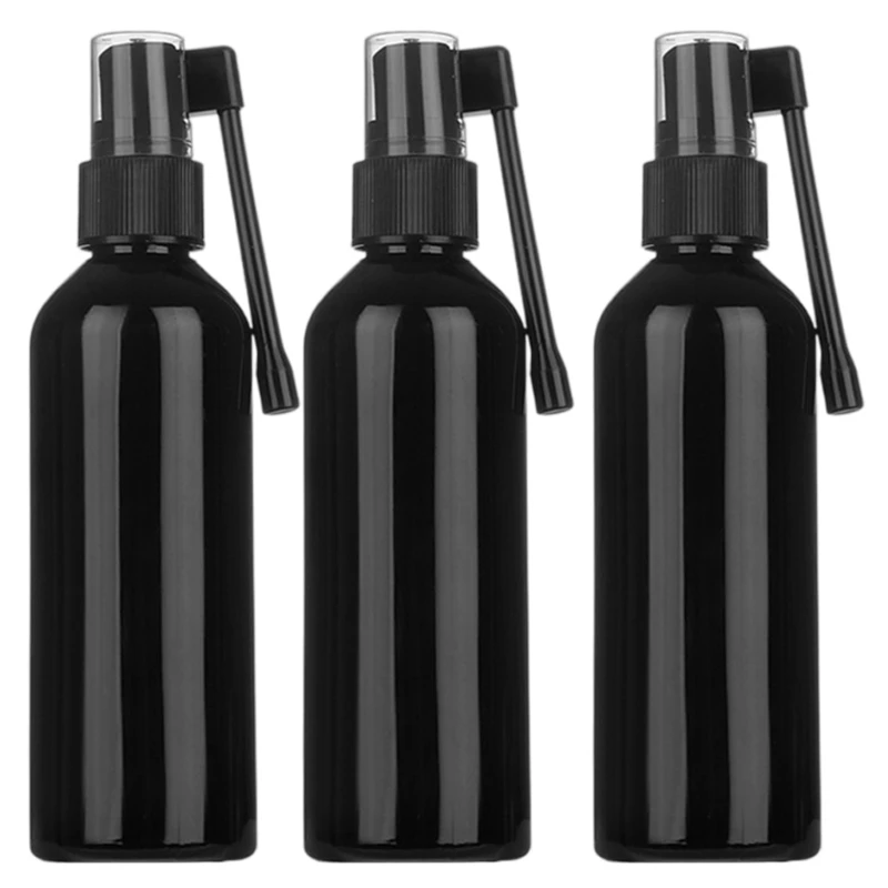 G99E 3Pcs Black Light Blocking Sprays Bottle Outdoor Use Sprays Container for Liquid