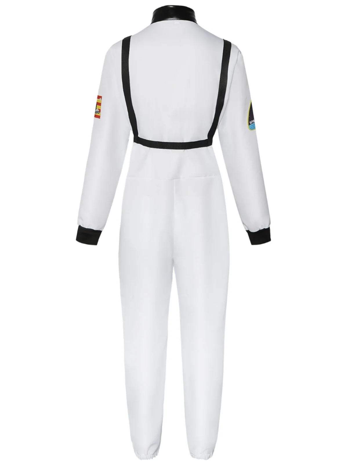 Adulto astronauta loween up par ano final celebração espaço cosplay terno de vôo macacão traje roupas tradicionais femininas