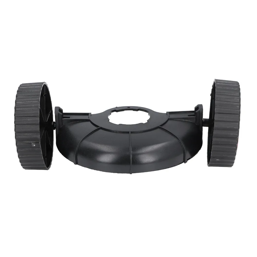 Durable Plastic String Trimmer Wheel Universal Round Trimmer Auxiliary Wheel Adjustable Quick Installation Lawn Trimmer Wheel