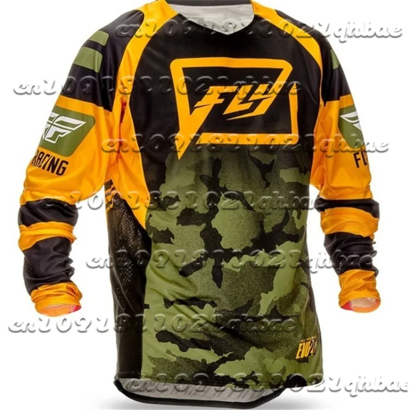

MOTO Long Sleeved Off-road Racing Suit For Men And Women Breathable And Quick Drying Conquering Mountain Bike Riding Sportswear