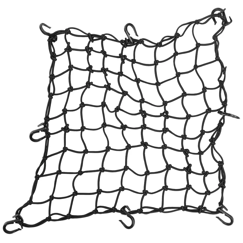

Heavy Duty Adjustable Luggage Net for Motorbike Camping Carriage Beach Cart Garden Trolley Camper Trailer Elastic Latex Net