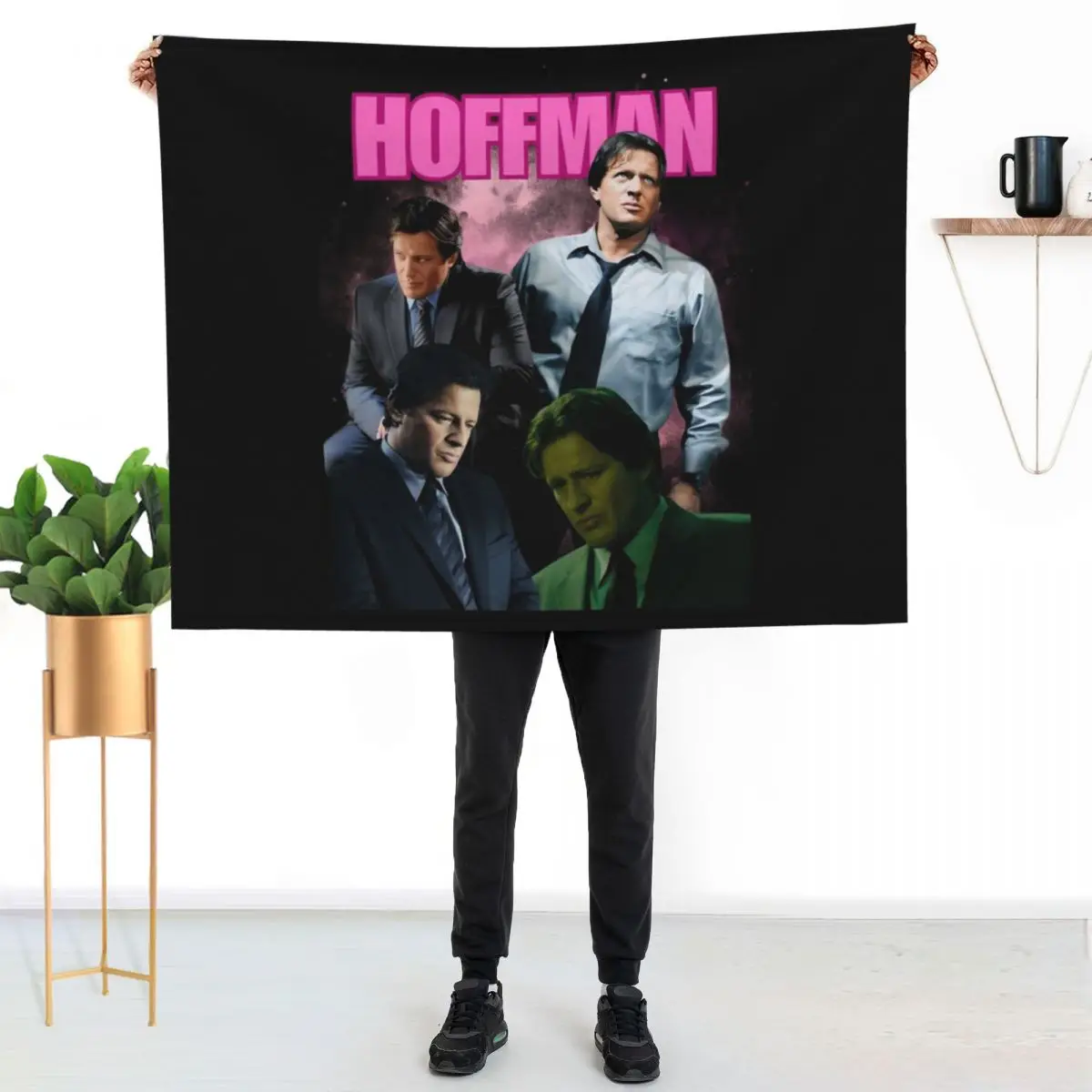 Mark Hoffman Saw X Pink Design Throw Blanket Fashion Sofas For Sofa Thin blankets ands Travel Kid'S christmas gifts Blankets