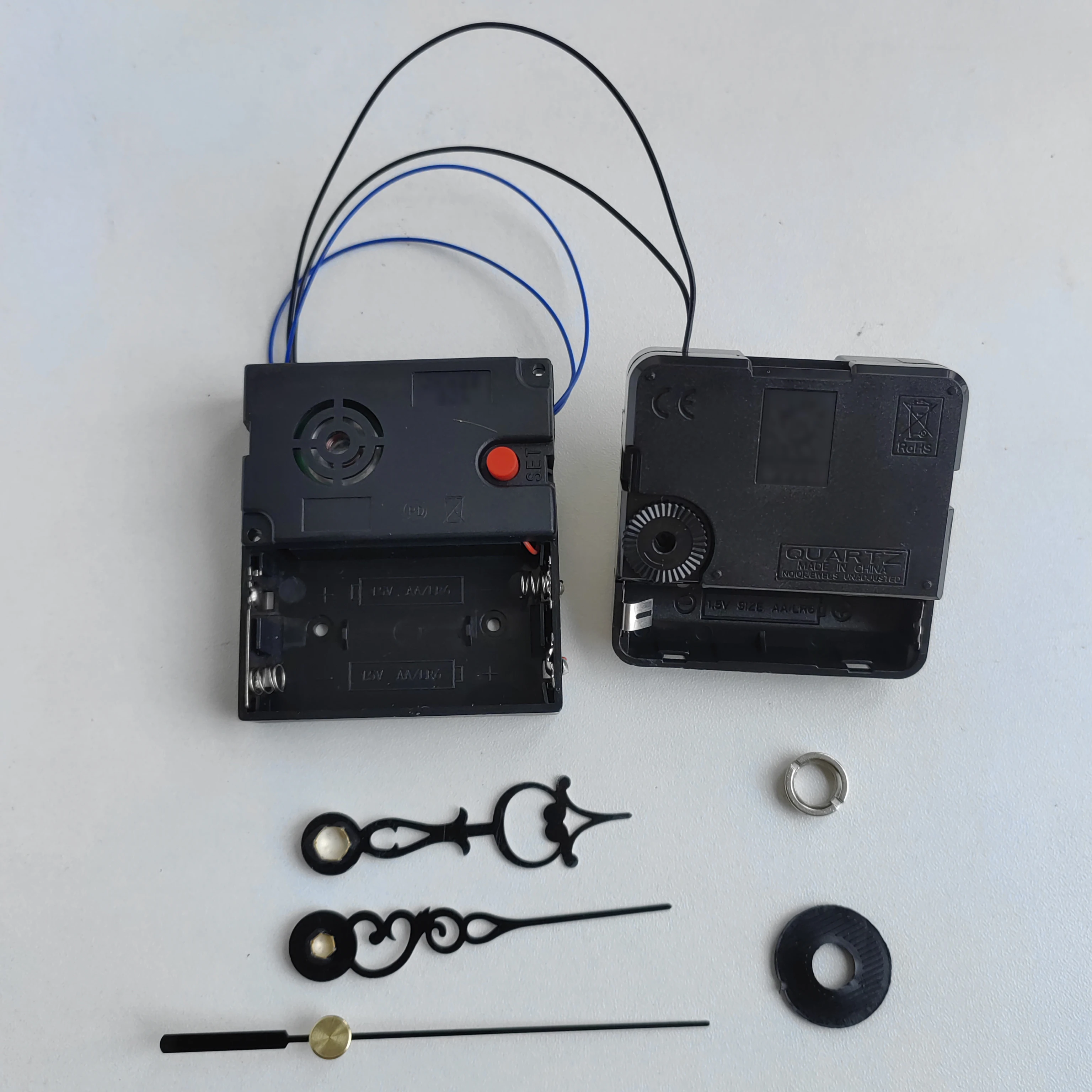 Trigger Quartz Clock Movement With Westminster Music Chime Box and Hands DIY Wall Clock Mechanism Hourly Chime Clock Repair Kits