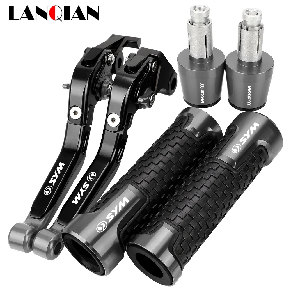 

For SYM MAXSYM 400i 600i MAX 400 600 Motorcycle Accessories Handgrip Extendable Brake Clutch Levers Handlebar Grips Handle Ends