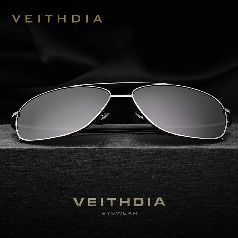 VEITHDIA Brand Men's Vintage Sunglasses Fashion Sports Polarized UV400 Eyewear Accessories Male Sun Glasses For Women V02495