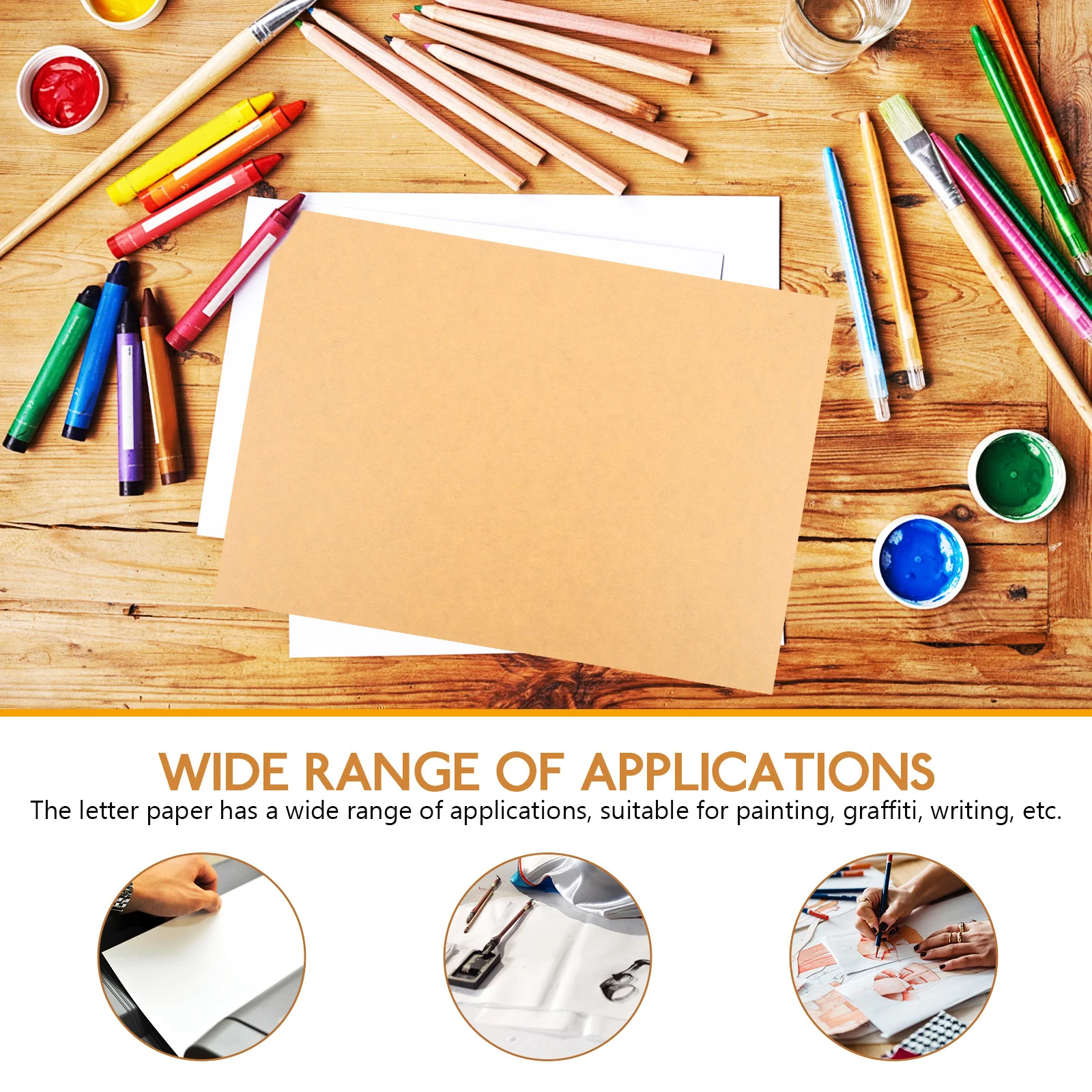 

20Pcs Vintage Style Thick Letter Paper Pack for Notes Invitations Letters Creative Decorative Stationery Writing Paper