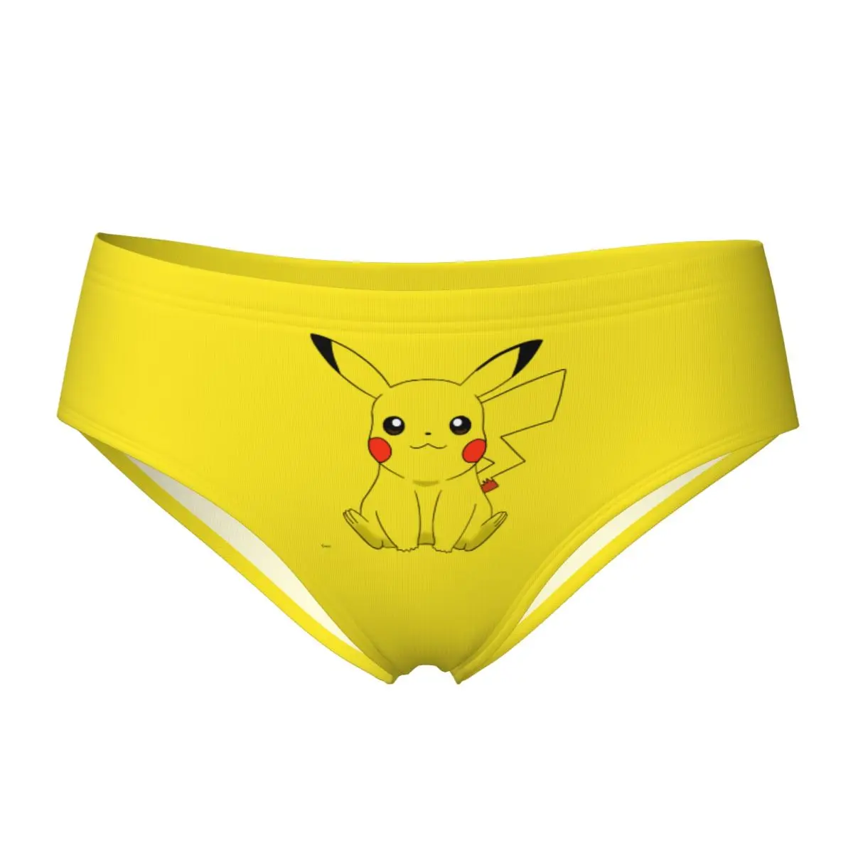 Calzones Sexys de Pikachu de Pokémon para Mujer, Ropa Interior Linda de Dibujos Animados, Calzones de Poliéster para Mujer