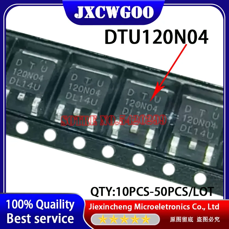 Dtu120n04 120 n04 bis 252 40v 125a mosfet neues Original (10 Stück-50 teile/los)