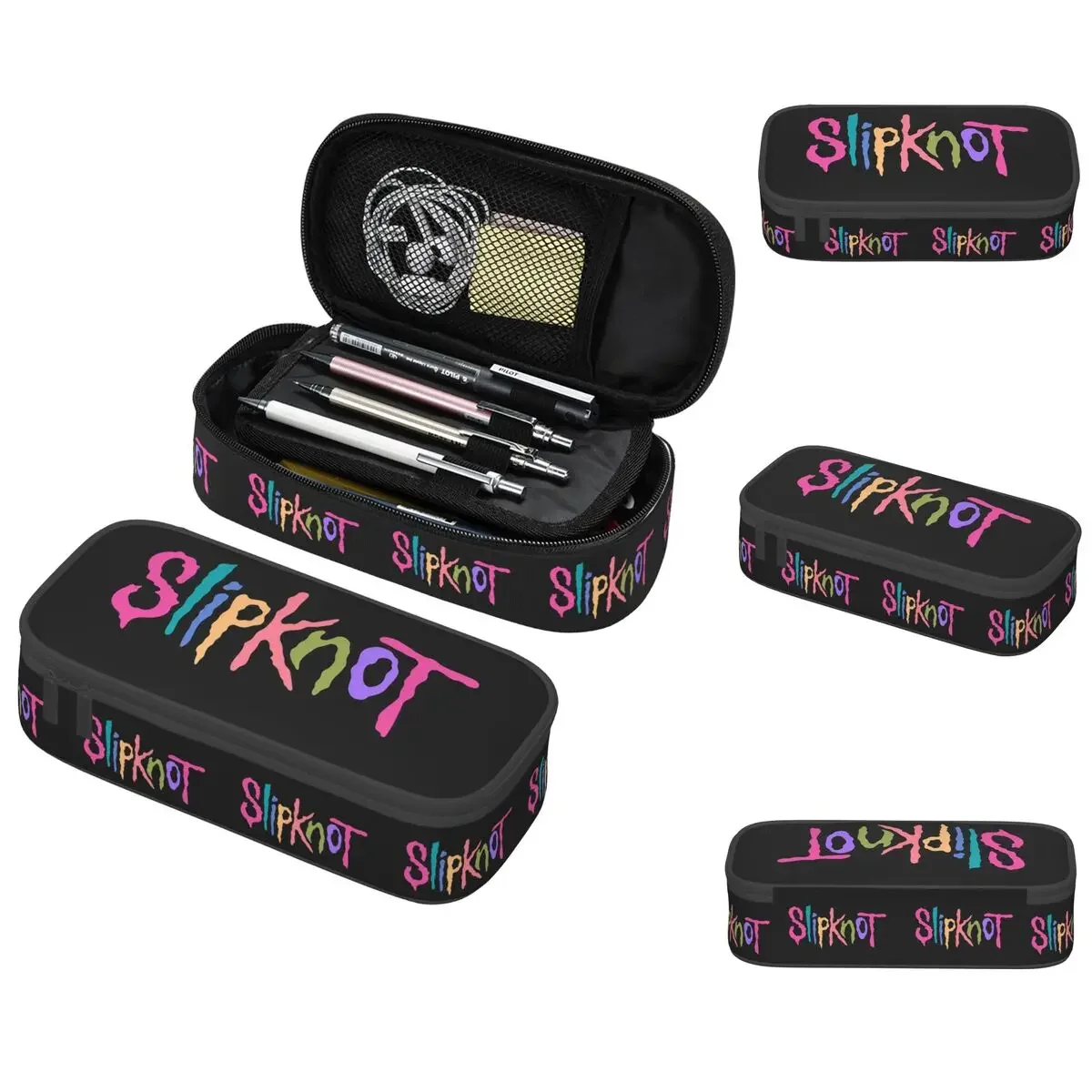 

S-Slipknots Merch Pencil Case for Studen Gifts Pen Box Pencil Bag Stationery Supplies Pen Holder Bag