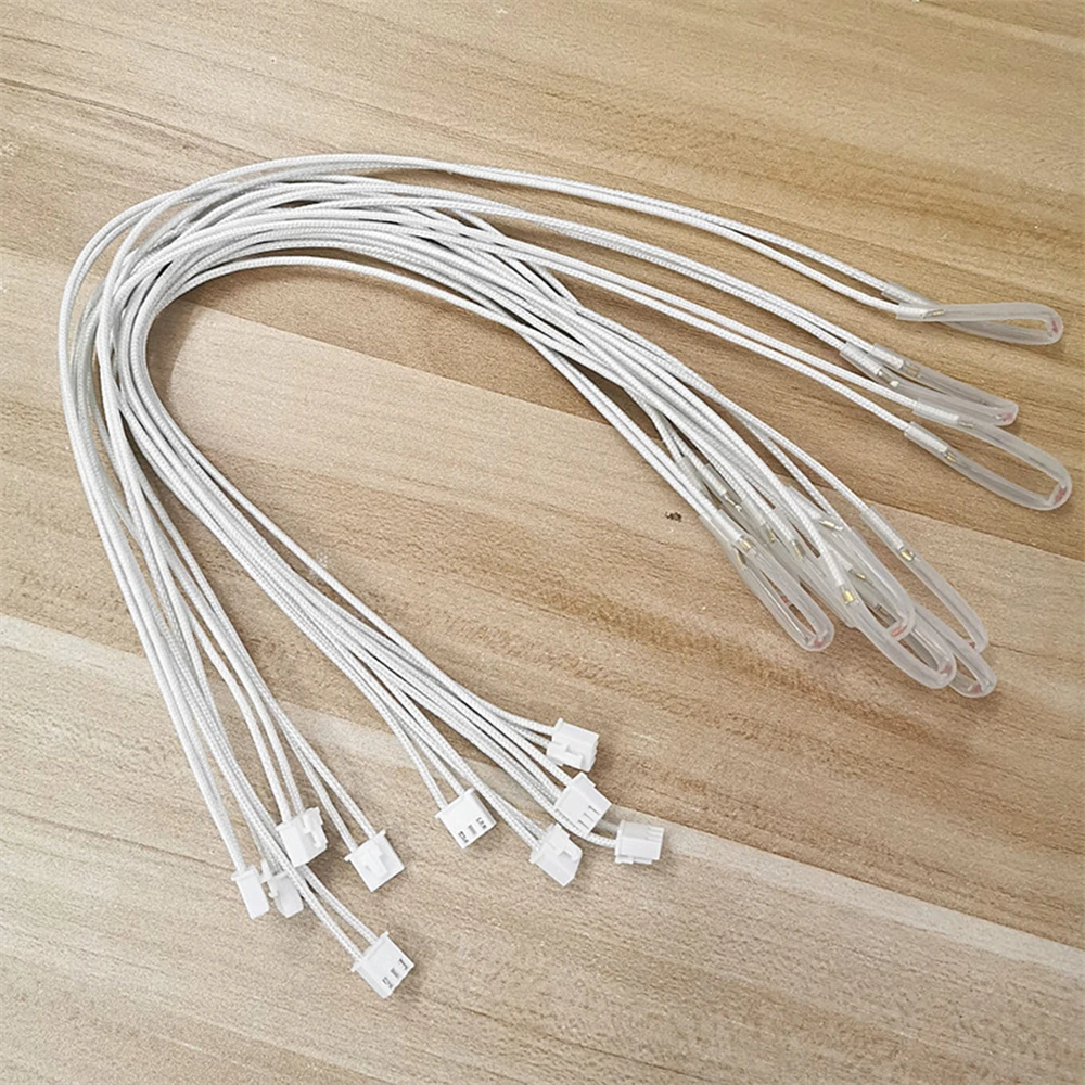 10 قطعة 50K الثرمستور تحكم درجة الحرارة 3 المكونات استشعار درجة الحرارة ل Supor/ Povos ، الخ طباخ الأرز الذكية