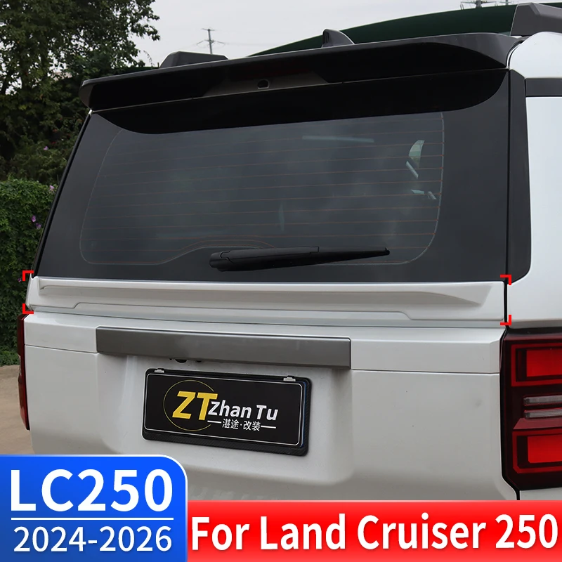 

For Toyota First Edition 1958 Land Cruiser Prado LC250 250 2024 2025 ABS painted Tailgate Spoiler exterior styling accessories