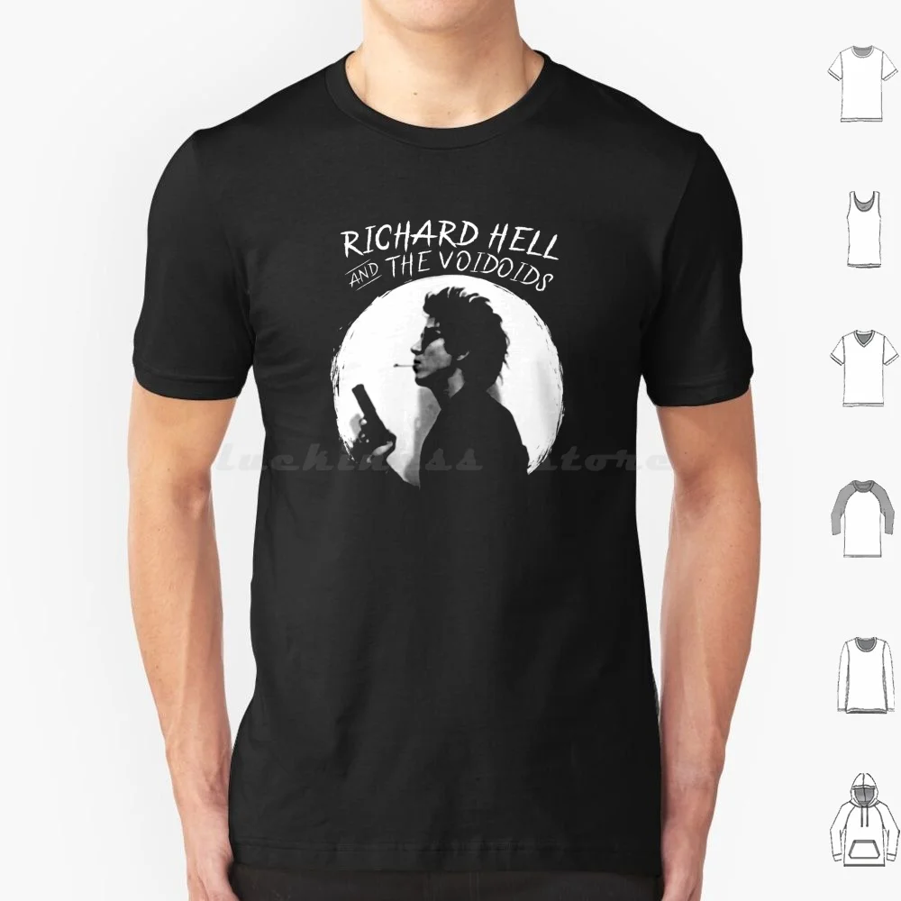 Camiseta The Plan de algodón para hombres y mujeres, estampado artesanal, Richard Hell Tom Verlaine Voidoids Punk