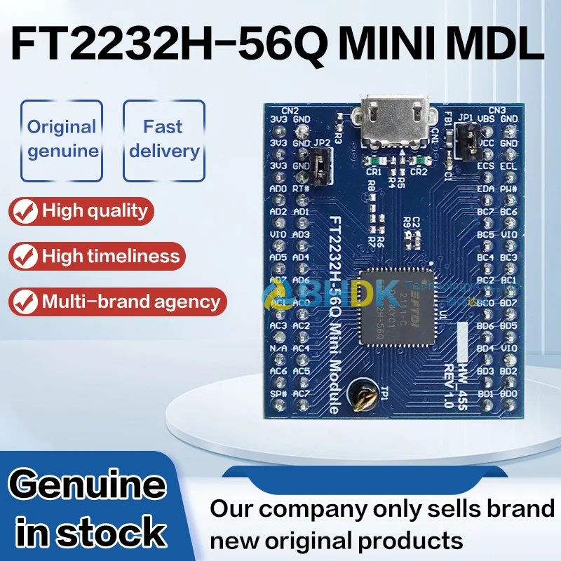 For FT2232H‑56Q MINI MDL Multi‑Protocol USB Interface Module For FPGA MCU Programming And Debugging