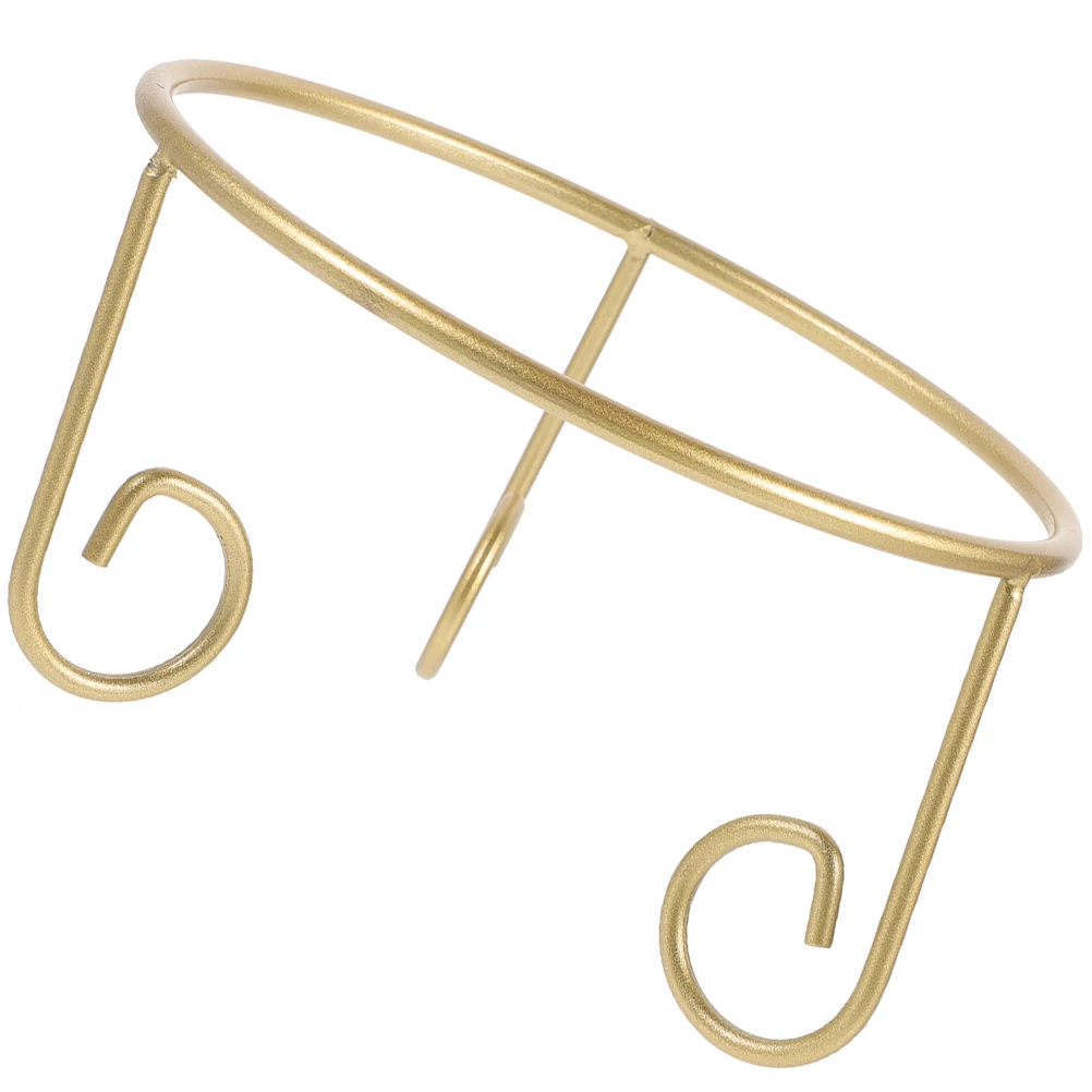 

Metal Crystal Ball Stand Iron Gazing Globe Holder for Home Decor and Small Hydroponic Vase Display Garden Sphere Base Rack