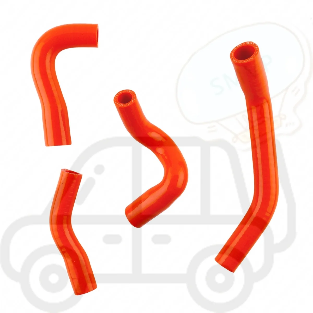 FOR 2013-2016 KTM 390 LC4 DUKE RC390 2014 2015 High Performance Motorcycle Tools Radiator Coolant Hoses Silicone Tubes Kit 4PCS