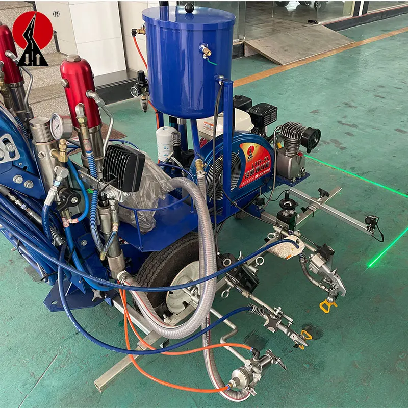 Good Striping Performance Cold Bitumen Automatic Paint Spray Road Marking Machine
