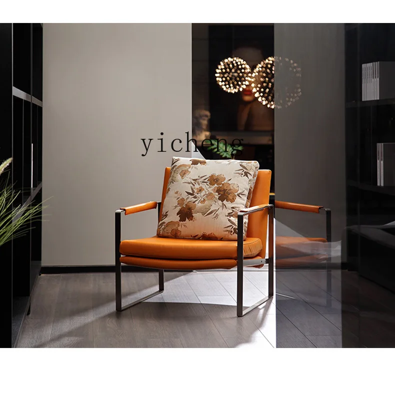 

Living Room Sofa Chair Balcony Nordic Recliner Single Sofa Light Luxury Leisure Chair