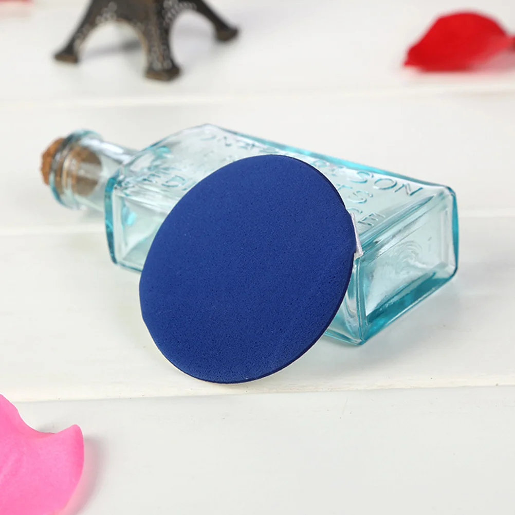 Bouffée de poudre bleue pour le visage, 1 pièce, longue durée, Durable, désinfecté, facile à laver, toucher de la peau confortable