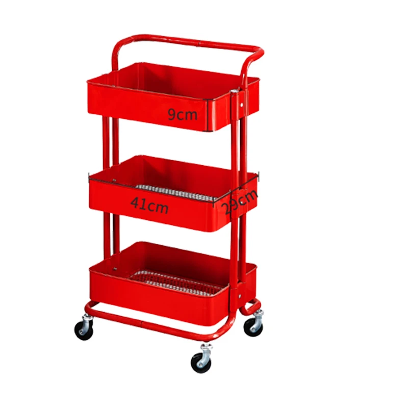 Tattoo Rolling Salon Trolley Cosmetic Barber Makeup Beauty Salon Trolley Medical Drawers Carrito Auxiliar Salon Furniture BL50ST