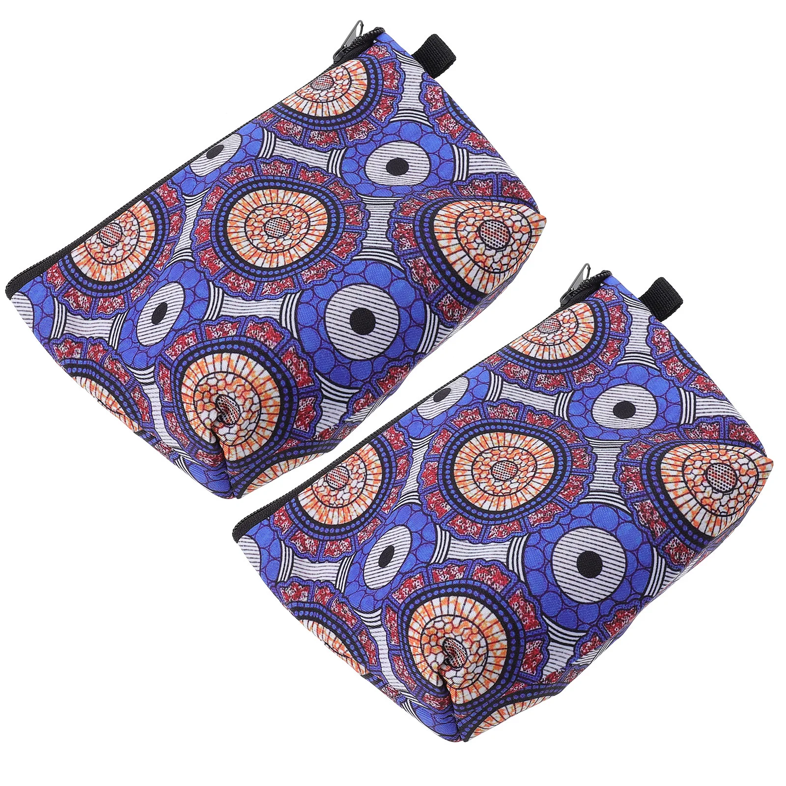 Cloth Pad Wet Bag Travel Makeup Practical Printing Organizing Bags Blue