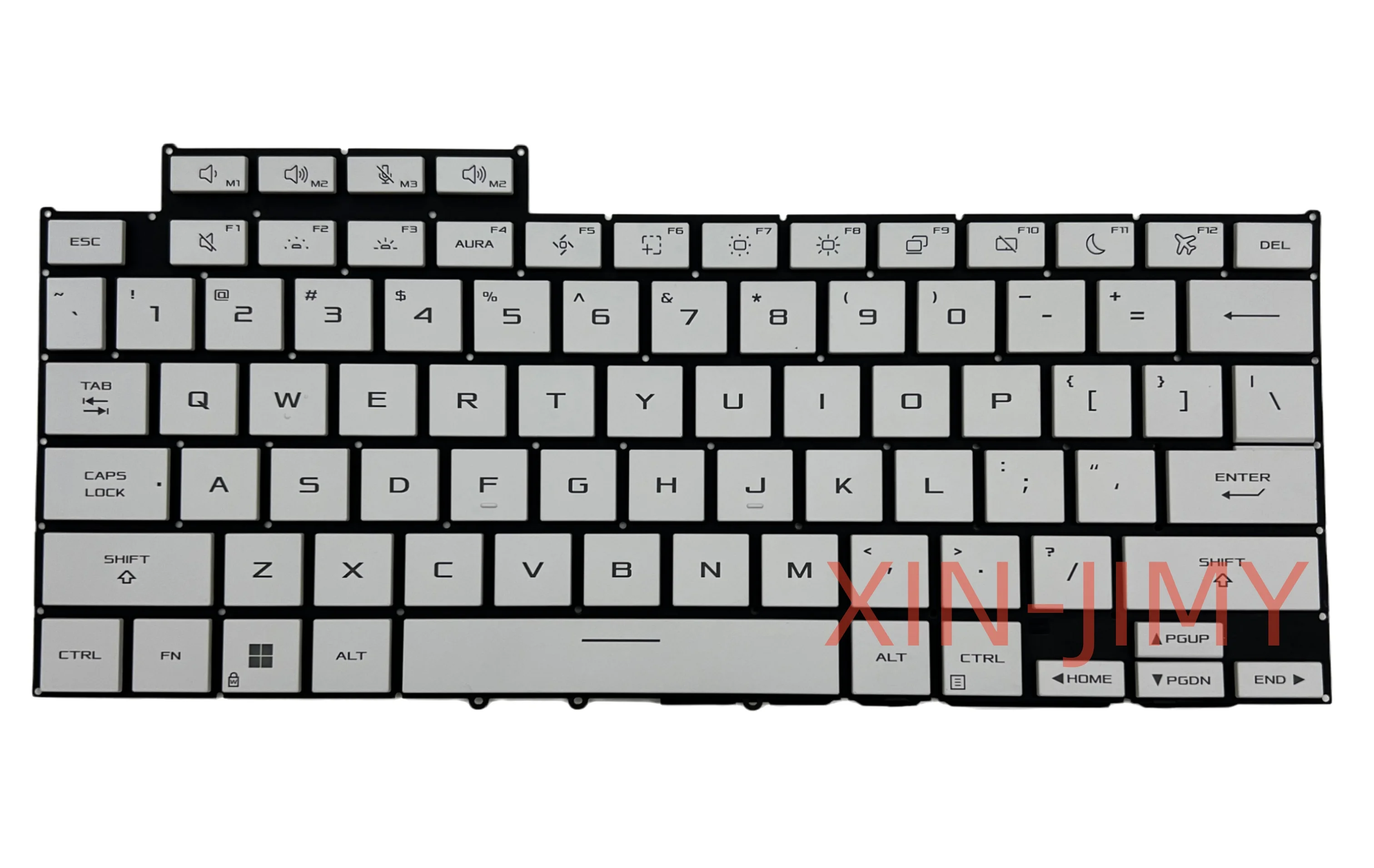 Backlit White Laptop Keyboard For ASUS ROG Zephyrus G14 2024 GA403UI GA403UV GA403U GA403UU