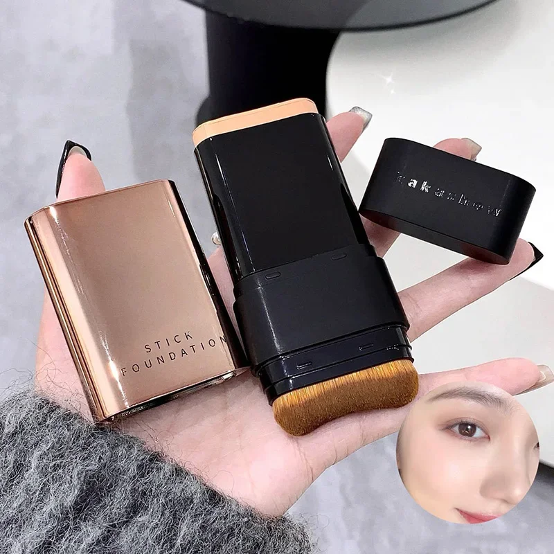 

Eraser Foundation Stick Water Moist Light Concealer Foundation Covering Acne Scarring Dark Under-eye Circles Face Beauty Makeup