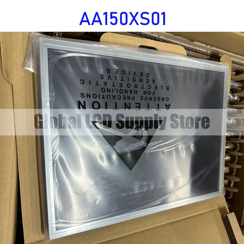 AA150XS01 15.0 Cal Panel wyświetlacza LCD oryginalny dla Mitsubishi 20 pinów Brand New and Fast Shipping 100% testowane