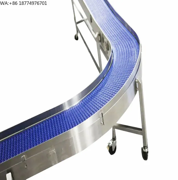 

Пластиковый модульный сетчатый ленточный конвейер, модульная конвейерная система из нержавеющей стали, кислото- и щелочестойкий, противоскользящий, дышащий конвейер